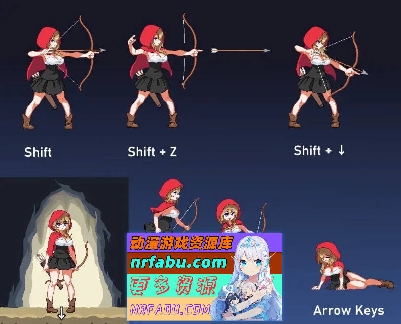 图片[4]-[PC/NR发布/像素ACT/汉化/动态]萝泽与魔兽 机翻汉化版+存档[新作][2.2G]