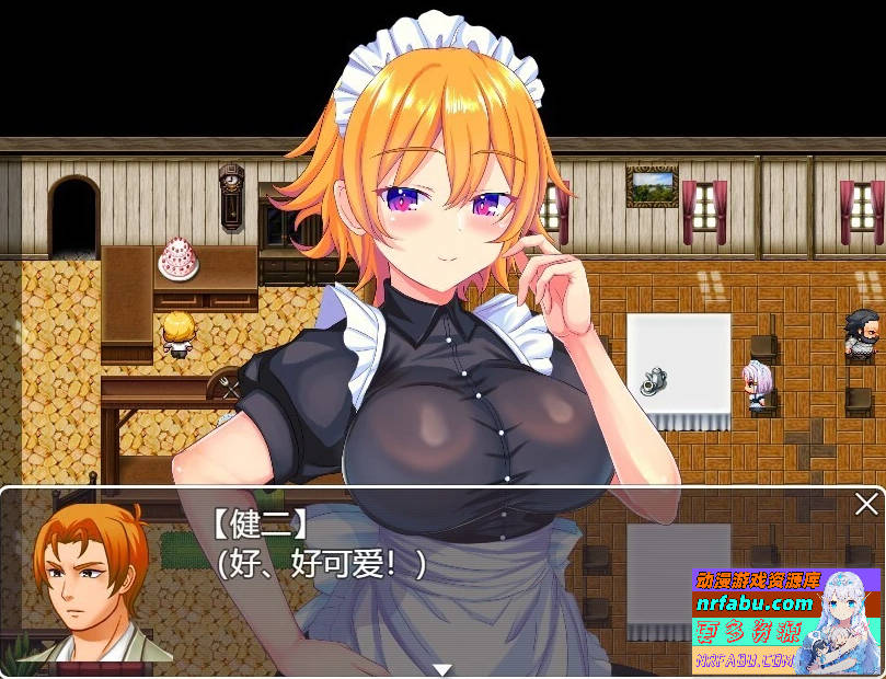 图片[3]-涩情女仆服的奥利维亚 V1.0.0 AI汉化版+全回想存档