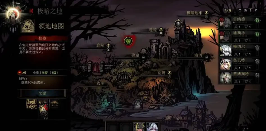 图片[2]-暗黑地牢少女地牢~Darkest Dungeon魔改版 哥特肉鸽回合动画