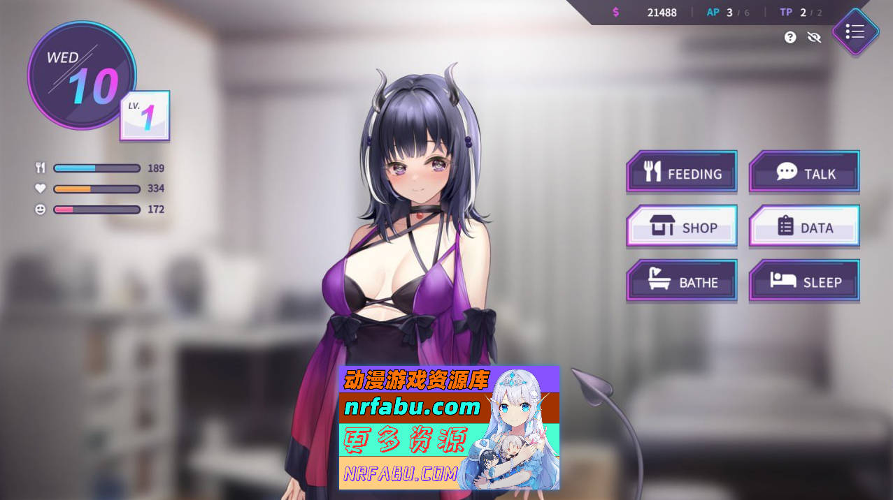 图片[2]-[PC/养成互动SLG/中文/动态]魅魔莉莉姆想要升级V20240916 官方中文步兵版[更新][1.1G]